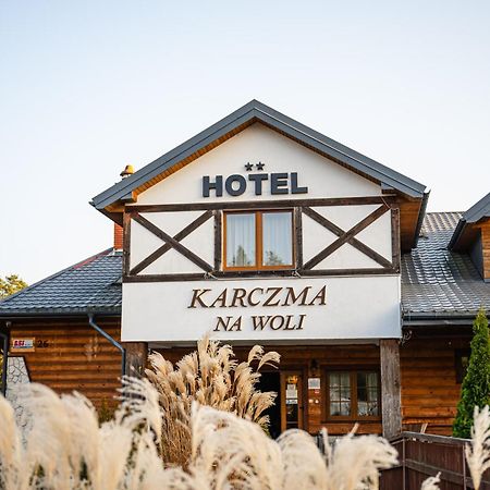 Готель Karczma Na Woli Білґорай Екстер'єр фото